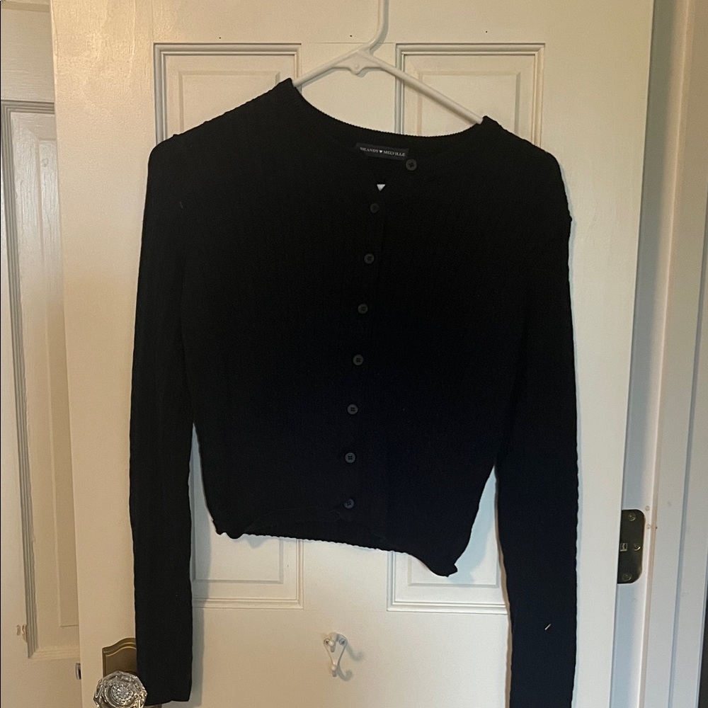 Brandy Melville Black Cardigan Sweater